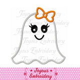 Halloween Girl Ghost Applique Embroidery Design NO:2201