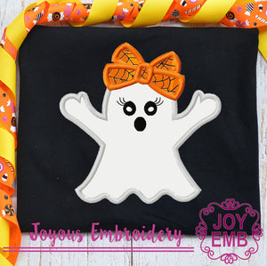 Halloween Ghost Girl Machine embroidery file NO:3102