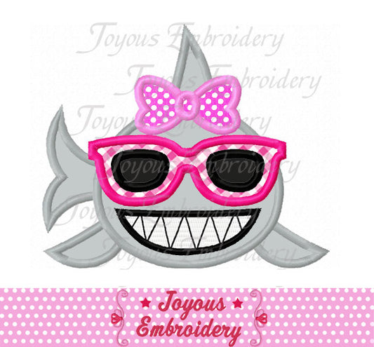 Shark Applique Machine Embroidery Design NO:2471