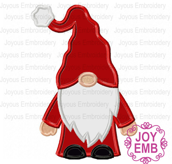 Gnome Applique Machine Embroidery Design NO:2645