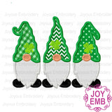 St Patricks day Gnome Applique Machine Embroidery Design NO:2681