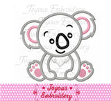 Koala Applique Machine Embroidery Design,Baby applique,Koala embroidery,Zoo animal embroidery instant download file NO:2628