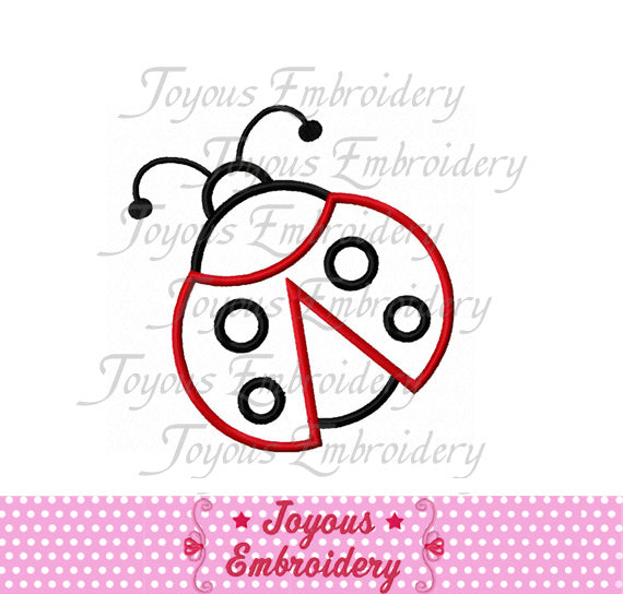 Ladybug Applique Machine Embroidery Design,Insect embroidery applique design, NO:1503