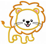 Lion Applique Machine Embroidery Design NO:1261