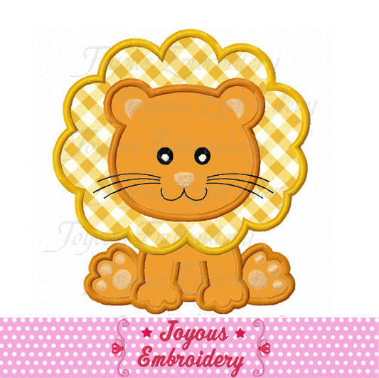Lion Applique Machine Embroidery Design NO:2460