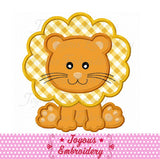 Lion Applique Machine Embroidery Design NO:2460