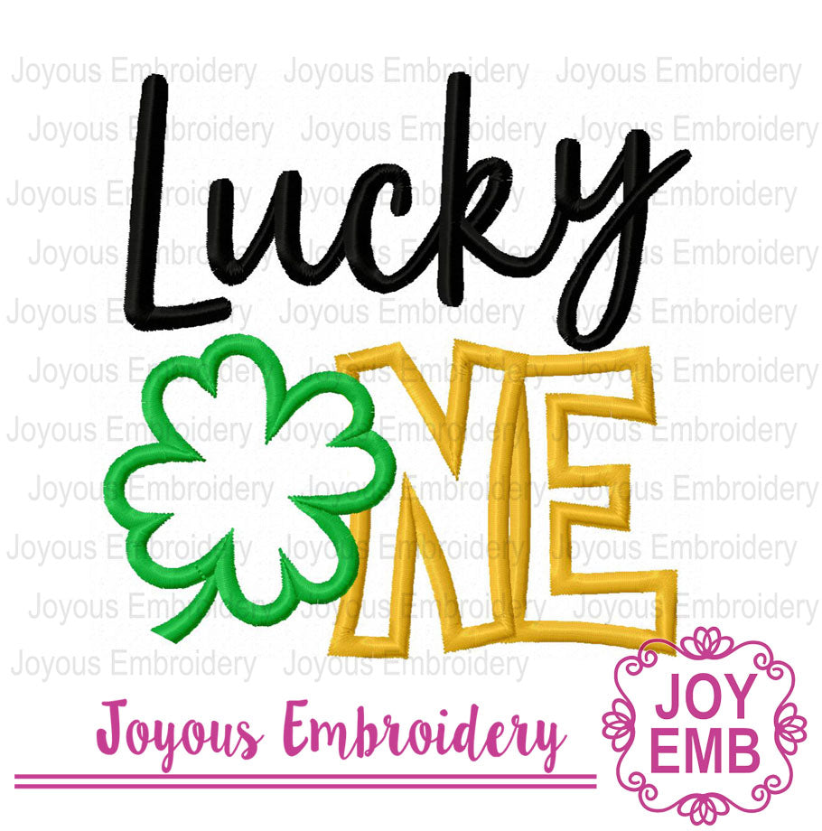 Lucky One Clove Machine embroidery design NO:3459