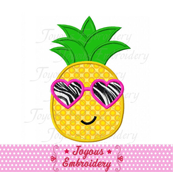 Instant Download Pineapple Digital Applique Machine Embroidery Design NO:2324