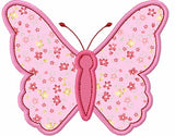 Butterfly Applique Machine Embroidery Design NO:1132