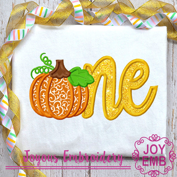 Thanksgving Pumpkin One machine embroidery file NO:3105