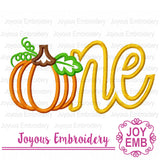 Thanksgving Pumpkin One machine embroidery file NO:3105