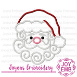 Christmas Santa Claus Applique Machine Embroidery File NO:3118