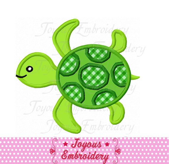 Sea turtle Applique Machine Embroidery Design NO:2364