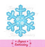 Snowflake Applique Machine Embroidery Design NO:1885