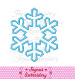 Snowflake Applique Machine Embroidery Design NO:1885
