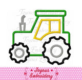 Tractor Applique Machine Embroidery Design NO:1727