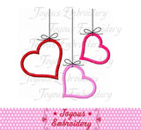 Valentines day Heart Applique Embroidery Design NO:1903