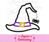 Halloween Witch Hat Applique Machine Embroidery Design NO:1831