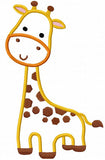 Giraffe Applique Embroidery Design,Giraffe Machine embroider design,Animal applique design