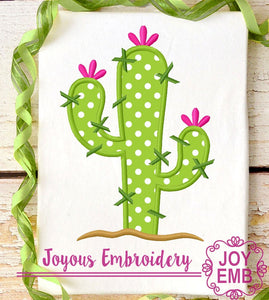 Cactus Embroidery Design,Cactus applique design,Girls applique,Girls Machine embroidery NO:2598