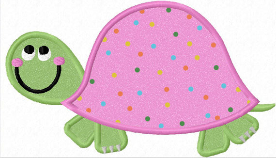 Instant Download Turtle Applique Embroidery machine Design,Sea animal applique design NO:1116
